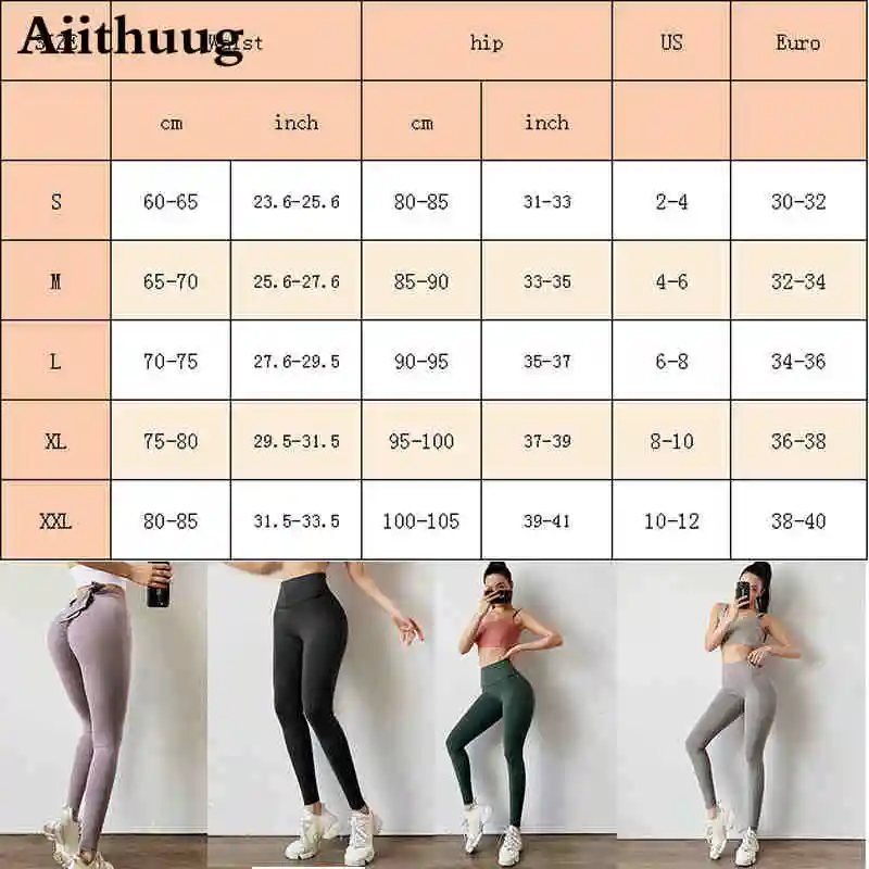 

Aiithuug Women's Buttery Soft High Waisted Yoga Pants Full-Length Leggings Leggings High Waisted Yoga Pants with Side Pockets