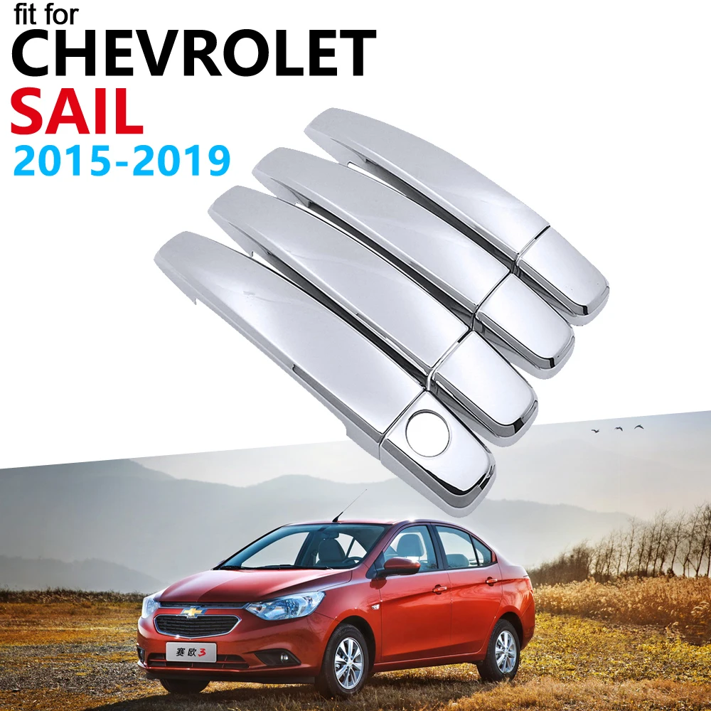 Роскошный хромированный Внешний Набор для отделки ручки Chevrolet New Sail 2015 2016 2017 2018 2019