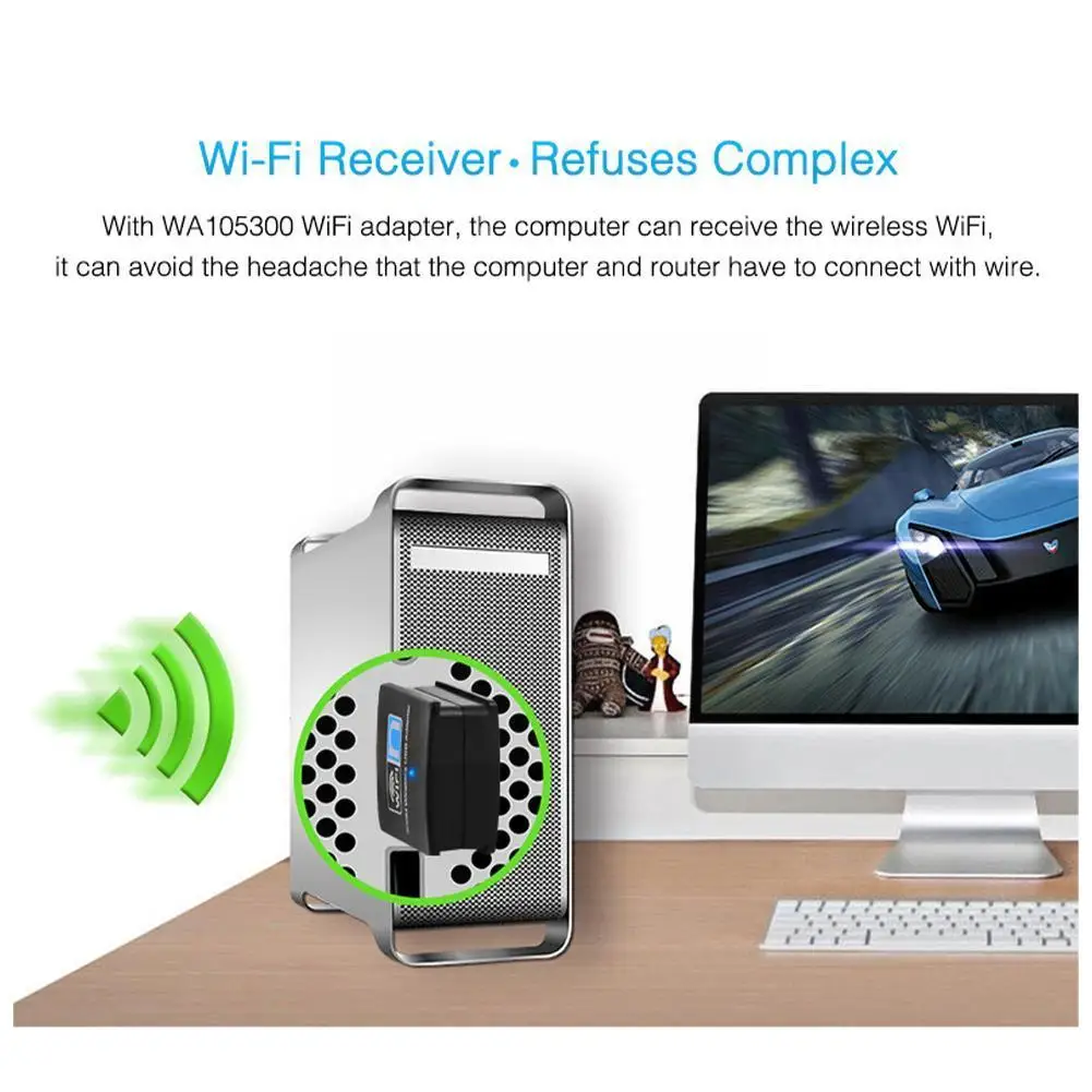 USB Wi-Fi адаптер 300 Мбит/с поддерживает IEEE 802.11n IEEE802.11g интернет-адаптер стандарт