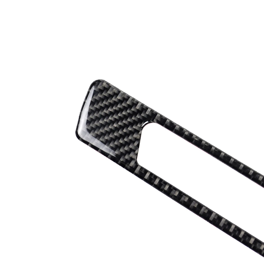 

Carbon Fiber Interior Decoration Frame Cover Trim For BMW 3 Series E90 2005-2012 Water Cup Holder Frame Cover Trim Car Stickers