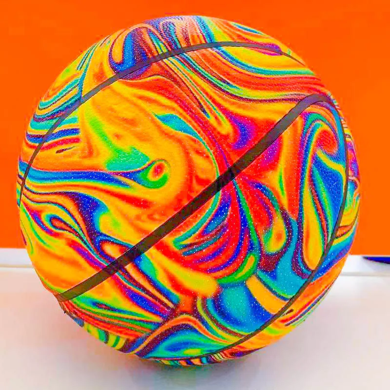 Cosmic Flame Basketball Indoor Outdoor Wear-resistant Competition Basket- Ball Equipment Balls (7#) | Спорт и развлечения