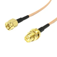1pc new rg316 cable rp sma female jack to sma male plug connector antenna pigtail 15cm30cm50cm100cm