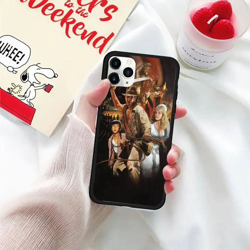

Indiana Jones Phone Case For iphone 5S 6S 7 8 11 12 XR XS SE Plus Pro ProMax Cover Fundas Coque