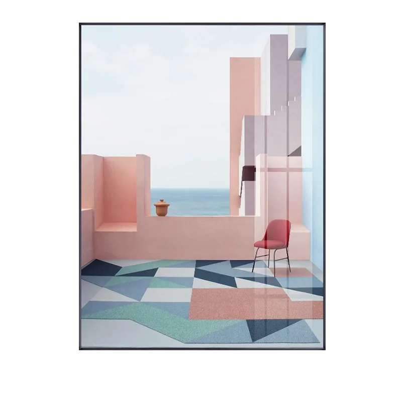 

Nordic Coast Break Canvas Painting Posters Prints Minimalist style Wall Art Pictures For Living Room Bedroom Aisle Home decor