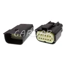 Автомобильный фоторазъем для Ford Focus Mondeo Buick Chevrolet, 1 комплект, 12 контактов, 33472-1201, 33482-1201