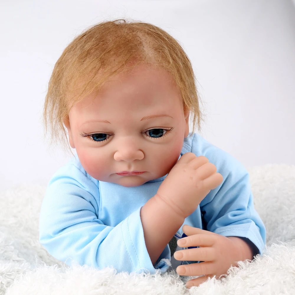 Кукла Reborn 55 см одежда для тела куклы reбор имитация ручная работа Baby хлопковая