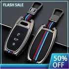 Чехол для ключей автомобиля, чехол для ключей для Audi a1 a3 8v a4 b8 b9 a6 a5 c7 q3 q5 q7 tt, автомобильные аксессуары, держатель, оболочка, набор для защиты ключей
