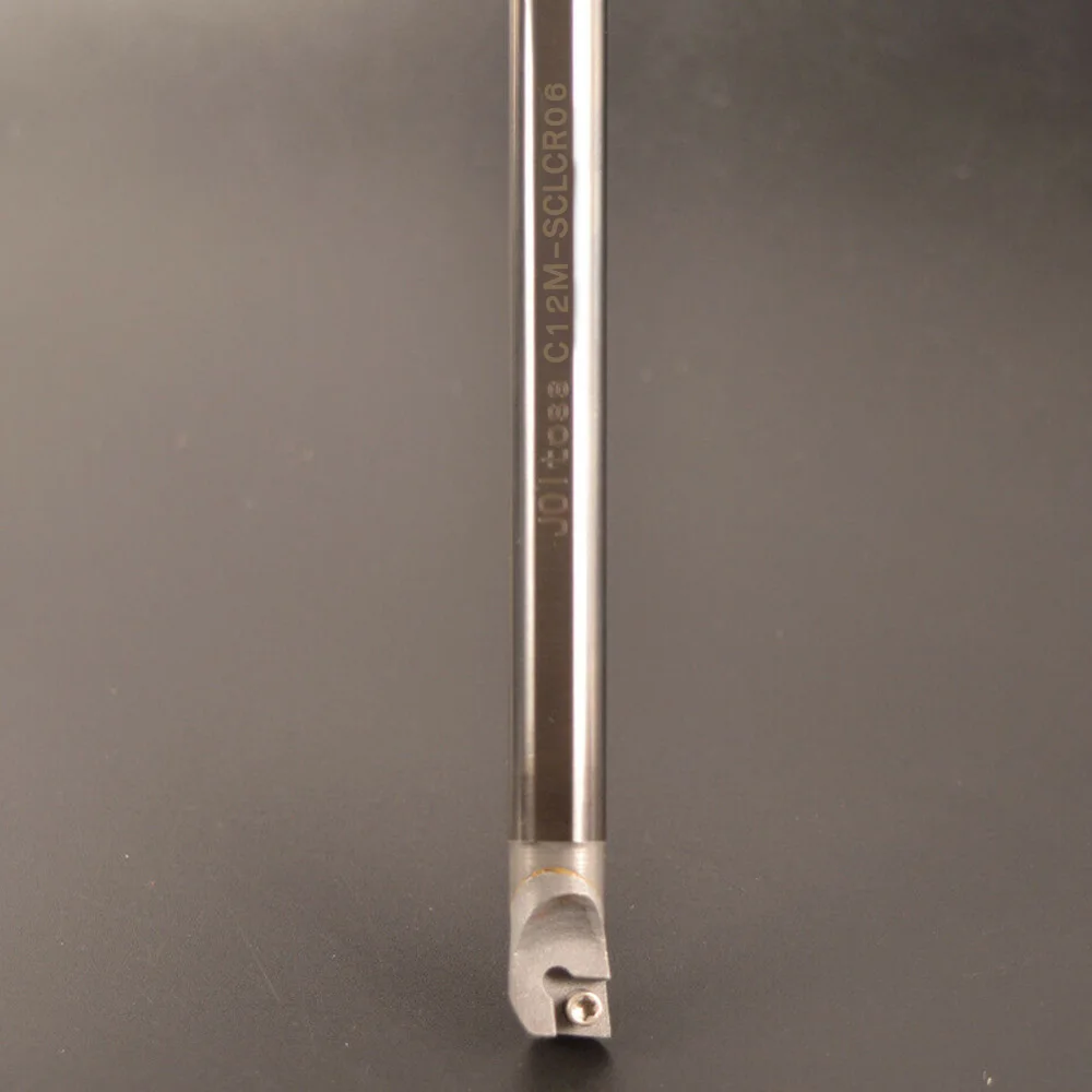 

Kit Boring Tool Holder Wrench Solid Carbide Tungsten Steel C12M-SCLCR06 Set 12mmx150mm CNC End mill Replacement