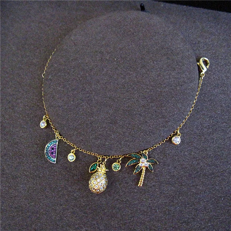 Роскошные микро проложить настройки AAA циркония сладкие фрукты вечерние