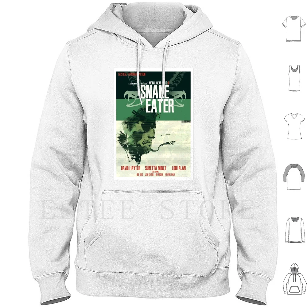 

Jungle-Metal Gear Solid 3 : Snake Eater Hoodies Metal Gear Metal Gear Solid Snake Sneak Stealth Movie Straypixel