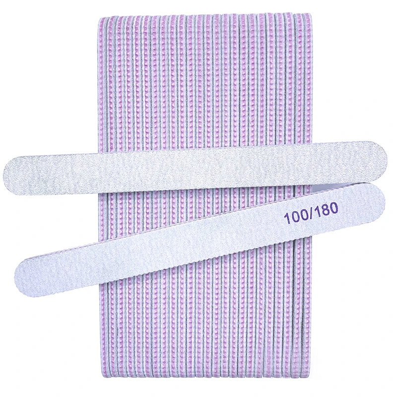 

25Pcs/Set Nails accessories and Tools Nail Files 100 to 180 Nail Supplies for Professionals All for Manicure File Professional
