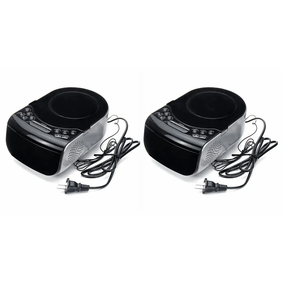 

110V/220V Digital LCD Alarm Clock Dual Speaker Tuning Am/Fm Radio CD Music Player Machine Volume Control Adjustable Brightness