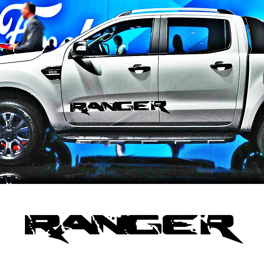 

Автомобильная наклейка, автомобильные наклейки, боковая дверь грузовика, задние полосы, графический винил подходит для Ford Ranger 2012 2013 2014 2015 2016...