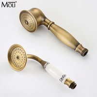 antique bronze hand holder shower brass bronze bath shower hand replace bathroom copper shower ml001