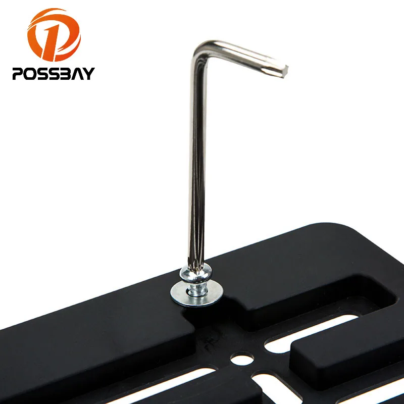 Универсальный Кронштейн номерного знака автомобиля POSSBAY подходит для BMW 1 серии 7