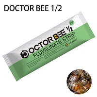 80 pcs fluvalinate strips varroa mite beekeeping goods with high concentration powerful active varroa mite control beekeeping