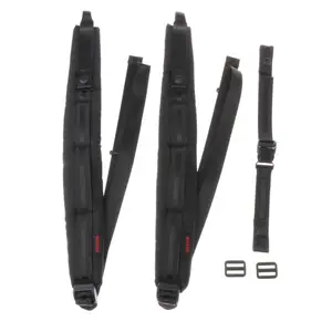 2 X Strap For Accordion, Adjustable Shoulder Strap For 16 - 120 Bass Accordion, Black