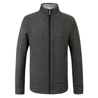 new mens sweater cardigan fashion jacquard slim fit sweater jacket men thick knitted warm cardigan men casual knit sweater coats