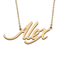 alex custom name necklace customized pendant choker personalized jewelry gift for women girls friend christmas present