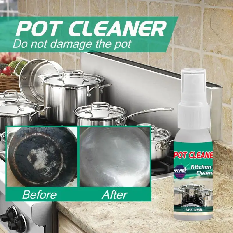 

30ML Rust Cleaner Spray Derusting Spray Car/Kitchen Pot/Faucet Rust Remover Maintenance Cleaning Supplies All-Purpose Cleaner
