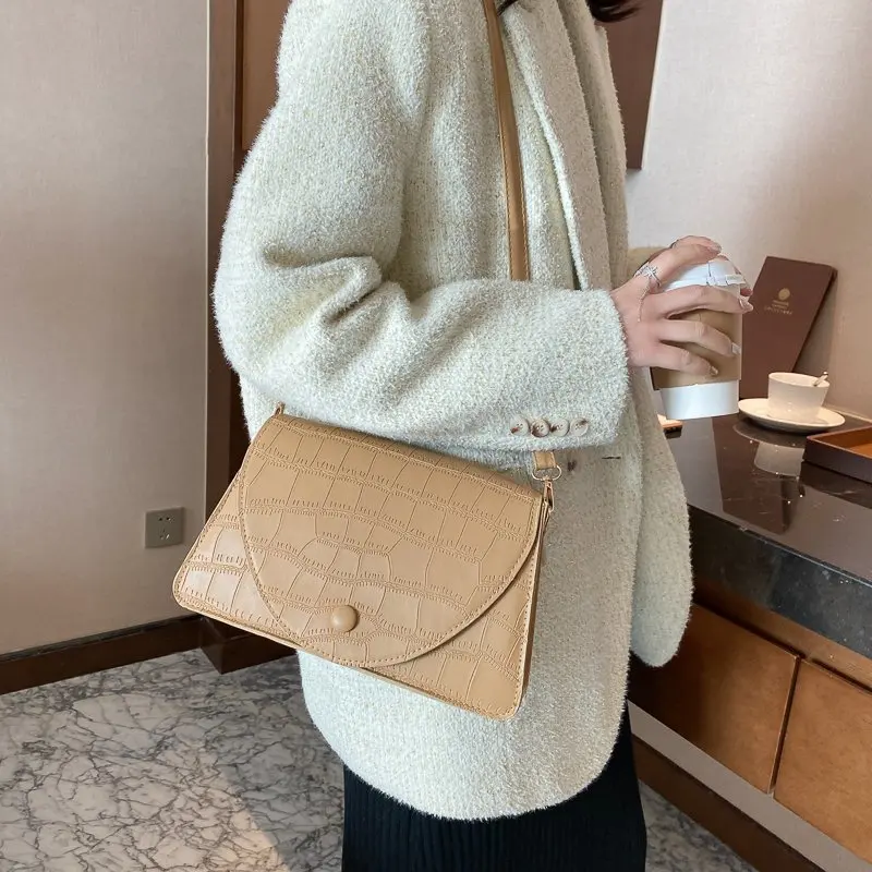 

Luxury Designer Women Crossbody Messenger Shopping Bags Durable Quality Female Travel Shoulder Bag Fashion Leather Casual Bag