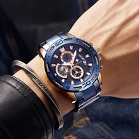 wwoor men luxury watch 2021 new waterproof chronograph blue watches men fashion military big dial sports clock relogio masculino