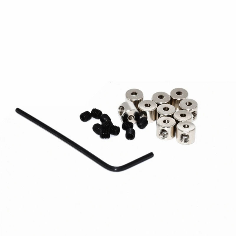 

10Pcs Brooch Pin Safe Keepers Pin Locks Pin Backs Clasp Locking Pin Keeper Backs Locking Pin Backs With Wrench Tools HX6F