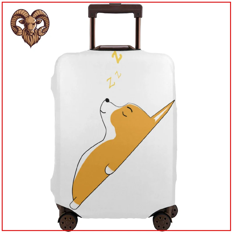 Corgi Cuties 2020 Новый Забавный дизайн diy аксессуары для путешествий защита багажа