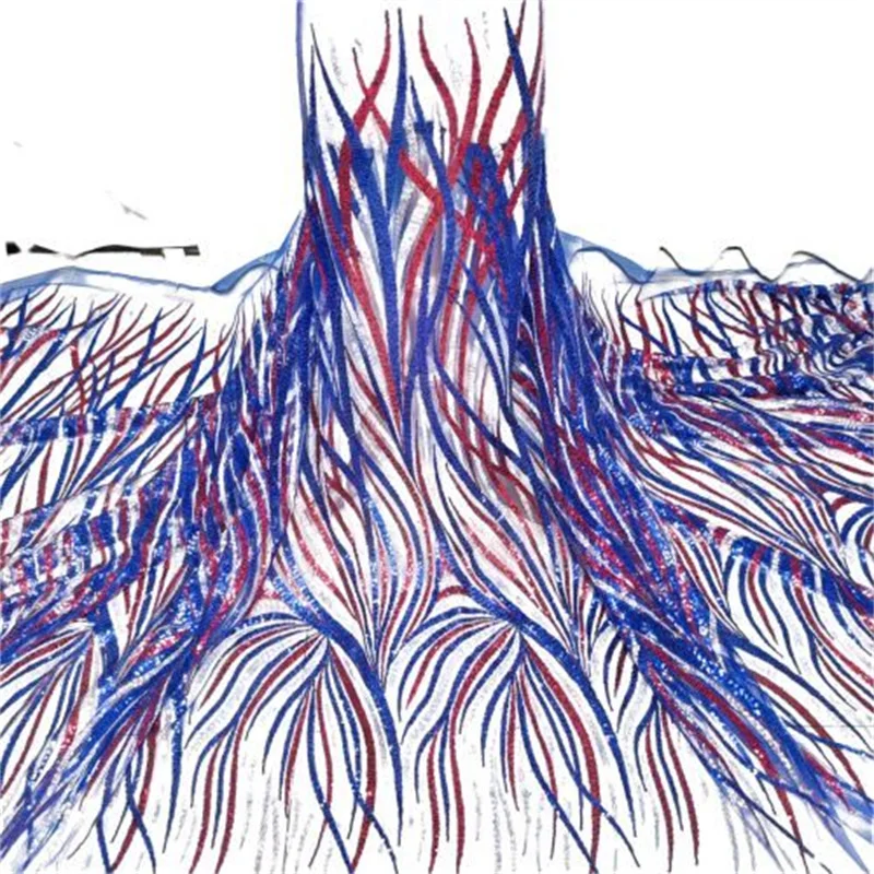 

Французская кружевная ткань, многоцветная сетчатая африканская кружевная ткань, нигерийская кружевная ткань с блестками, высококачествен...