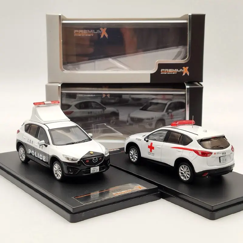 Премиум X 1/43 для MAZDA CX5 2013 Японская полиция/скорая помощь литье под давлением