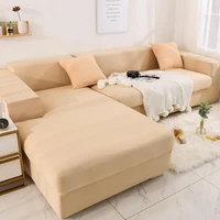 solid color corner sofa covers for living room elastic spandex slipcovers couch cover stretch sofa towel l shape need buy 2piece