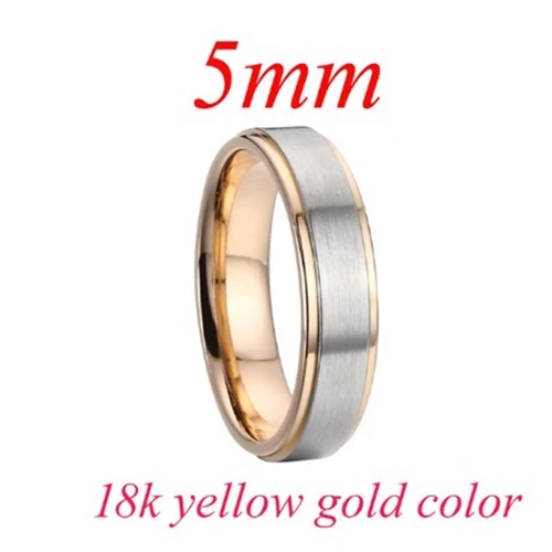 5mm PV1818 Love Alliance, Классические свадебные кольца, набор для пар, мужчин и женщин, подарок, титановые Ювелирные изделия из нержавеющей стали - Цвет основного камня: 5mm PV1818