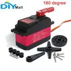 Сервопривод DS5160, 60 кг, 180 градусов, цифровой сервопривод с высоким крутящим моментом, металлическая зубчатая передача, сервопривод 7,4 В с сервоприводом 18T для радиоуправляемого робота-автомобиля