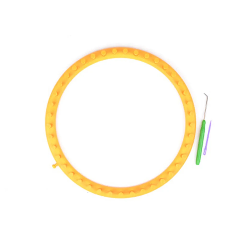 Набор для вязания сделай сам круглая пряжа 14 29 см кольцо игла носок шарф шляпа