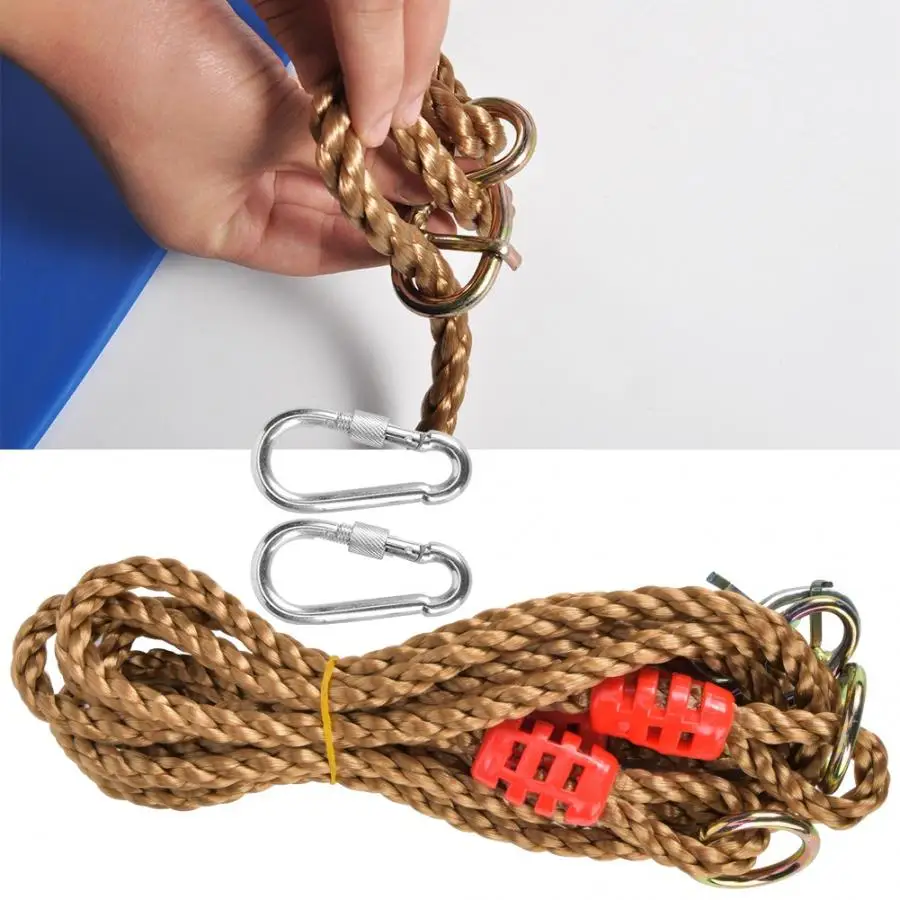 

Outdoor tools Outdoor Garden Children Swing Hammock Extension Cord Rope with Connecting Buckle Outdoor Fishing Camping Hiking
