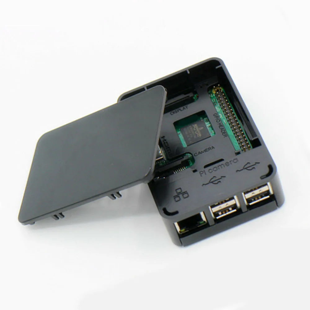 1 шт. Черный Защитный чехол Корпус Замена для Raspberry Pi 3 2/B +|Аксессуары