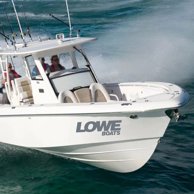 

Waterproof Decals Sticker For Lowe Boat Art Decor , Removable Decal For Lowe Boat Decoration