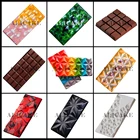 3D поликарбонатные формы для шоколада, толстый лоток с алмазами для пищевых продуктов, форма для выпечки, выпечки, кондитерских изделий