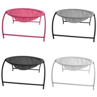 breathable pet cat hanging bed house round soft cat hammock cozy rocking chair detachable pet bed cradle house for dog cats mat