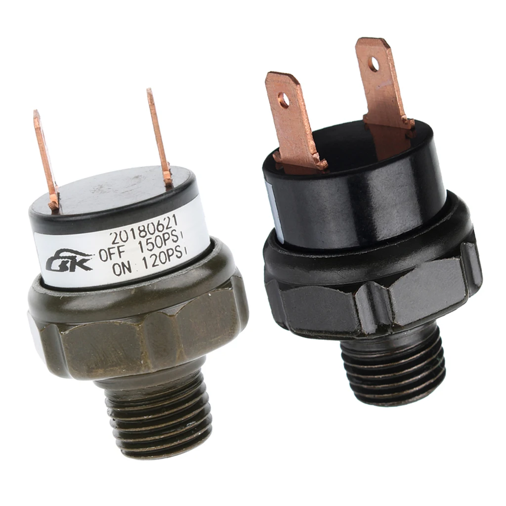 Air Pressure Switch Tank Mount Type 1/4 NPT 12V for Train/Air Horn VXA7200 | Lower Kits & Parts