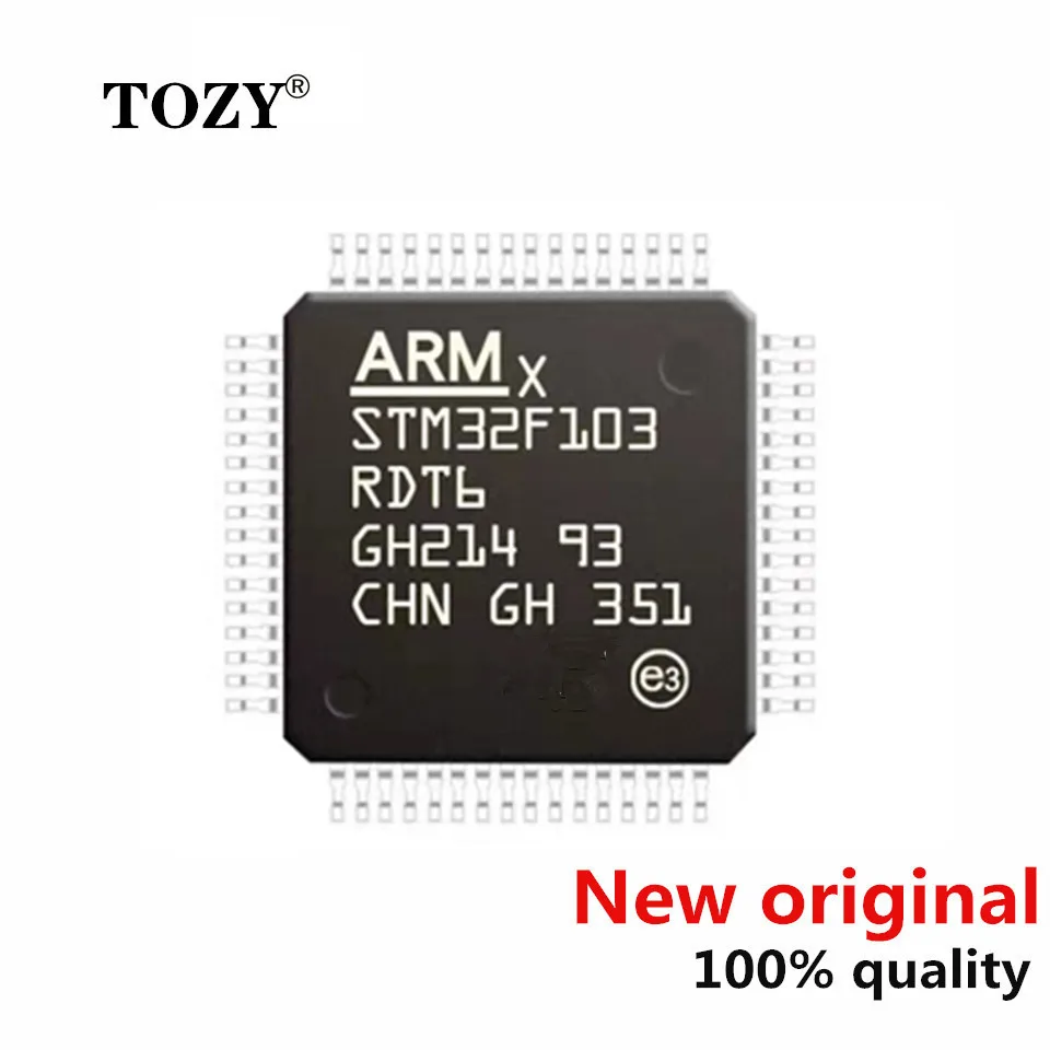 Набор микросхем STM32F103RDT6 STM32F 103RDT6 QFP-48 10 шт./лот 7 заказов |