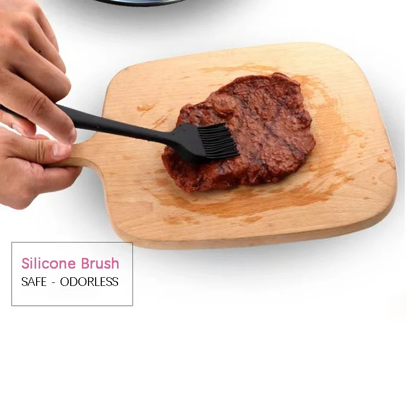 Набор кухонных шпателей силиконовые инструменты для приготовления пищи нож и