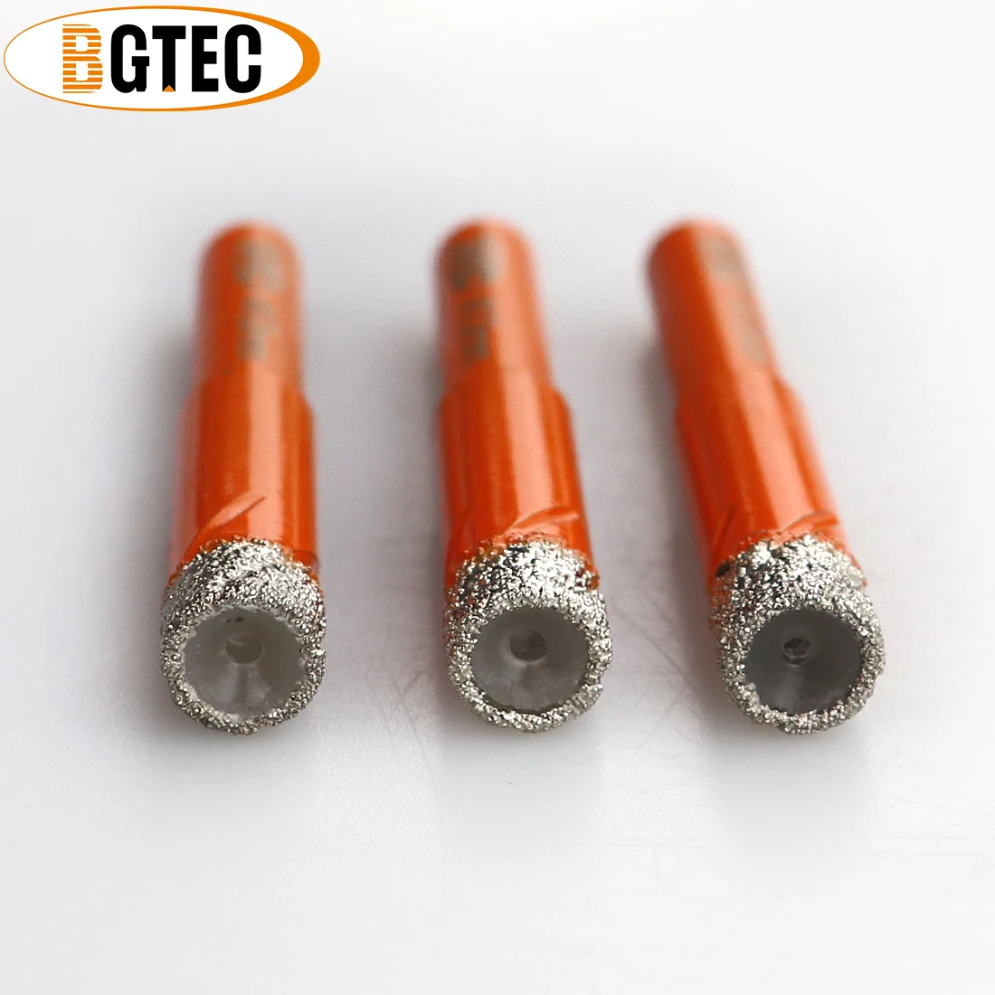 BGTEC 5 шт./компл. 10 мм Вакуумные Паяные алмазные сверла круглые сверление