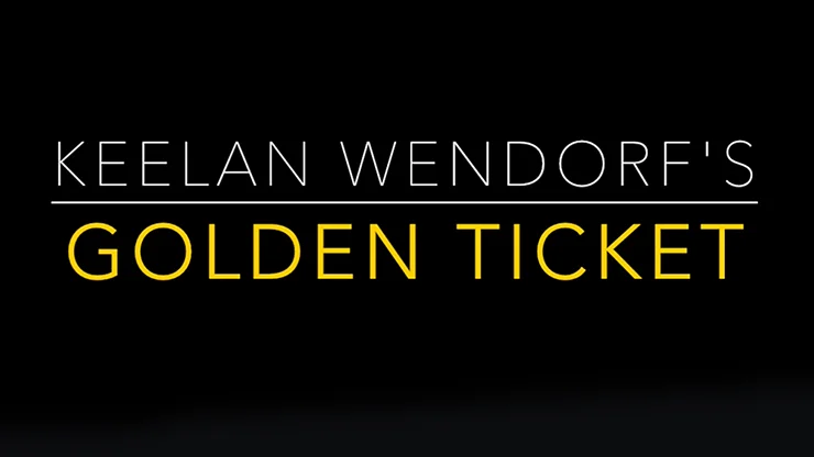 

2020 Golden Ticket by Keelan Wendorf Magic Instructions Magic trick