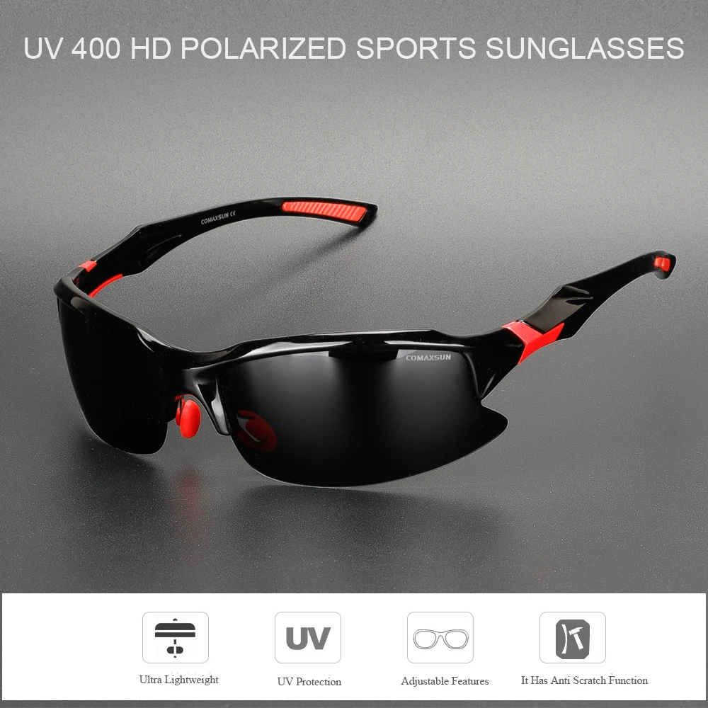 Профессиональные поляризованные велосипедные очки COMAXSUN для вождения рыбалки