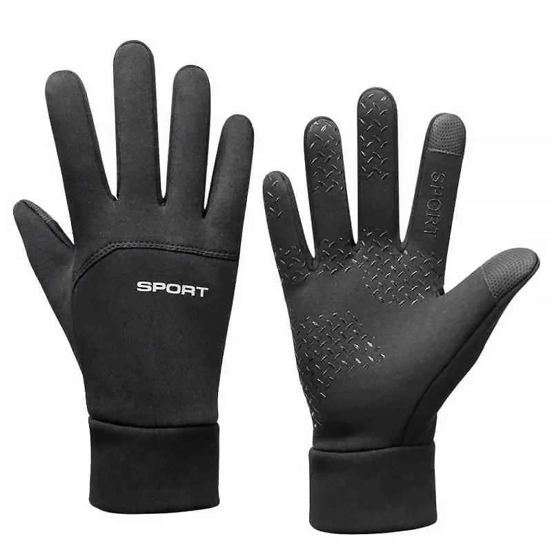 

Outdoor Sports Gloves Touch Screen Winter Warm Cycling Windproof Waterproof Fleece Non-Slip Full Finger Gloves