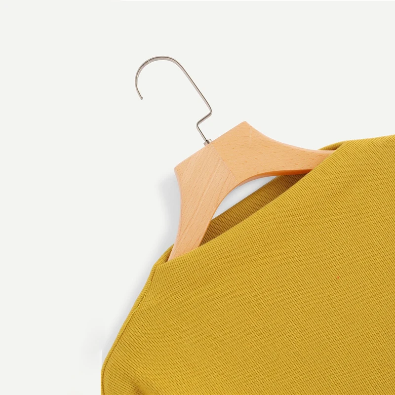 Dotfashion розовый женский пуловер с цветочной вышивкой на плече, повседневный осенний свитер с воротником-хомутом