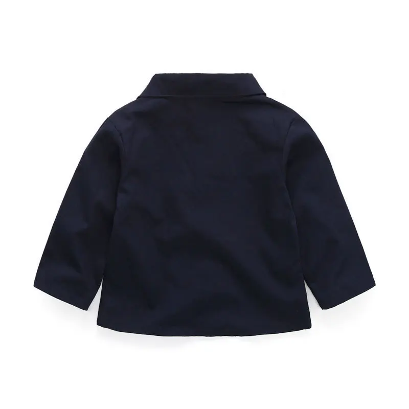 VIMIKID/Коллекция года, осенний костюм джентльмена для мальчиков куртка+ рубашка+ штаны комплект из 3 предметов, куртка топ с длинными рукавами, кардиган, Модный комплект, k1
