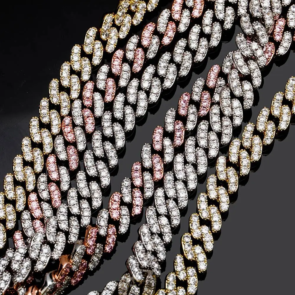 8 мм в стиле хип-хоп выложены 3 шт. циркона AAA украшенные блестками круглая