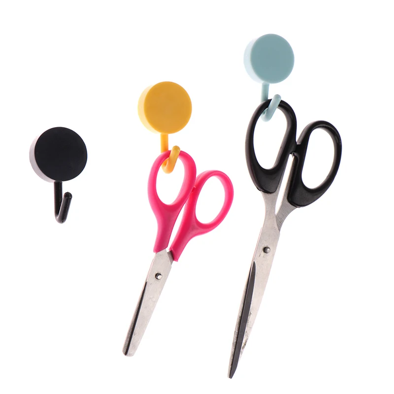 

10Pcs Cute Creative Sticker Hook Free Punch Wall Sticker Seamless Hook Key Placement Classification
